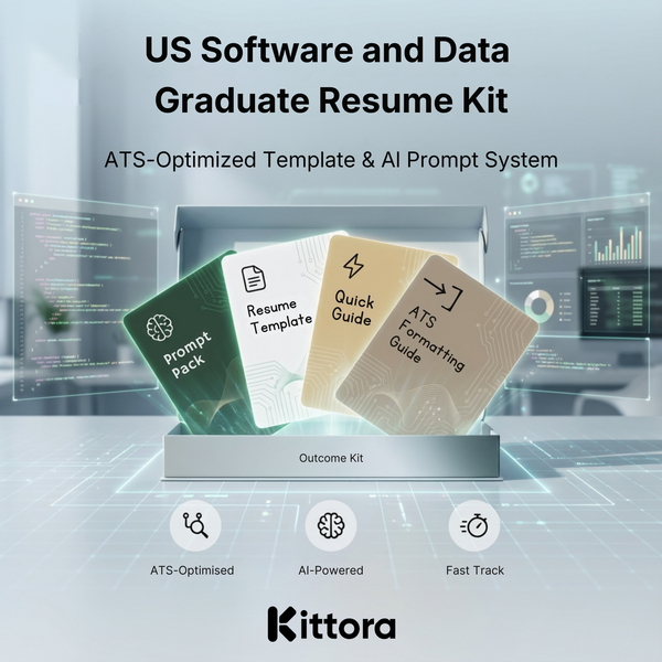 US Software and Data Graduate Resume Kit