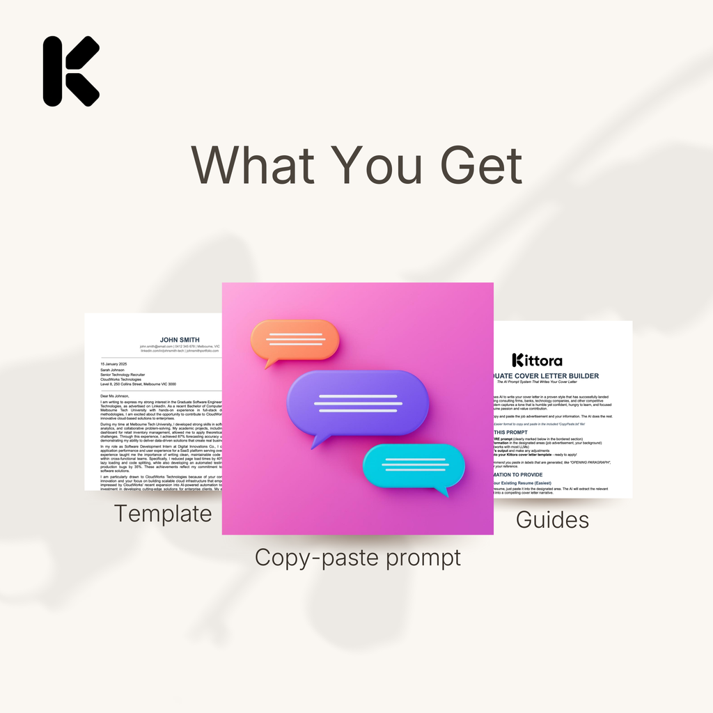 Australian Tech and Business Graduate Application Bundle